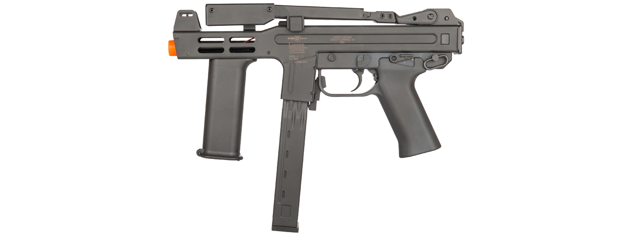 LT-723 LANCER TACTICAL SPECTRE SUBMACHINE GUN AEG PISTOL (BK) - Click Image to Close