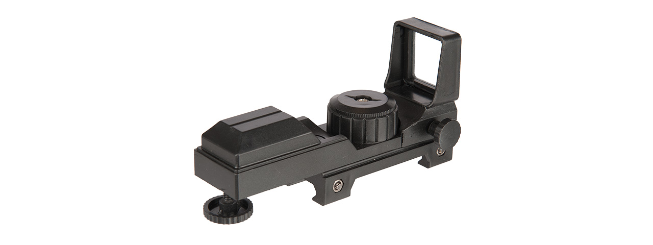 UK ARMS AIRSOFT TACTICAL DUMMY RED DOT SIGHT - BLACK