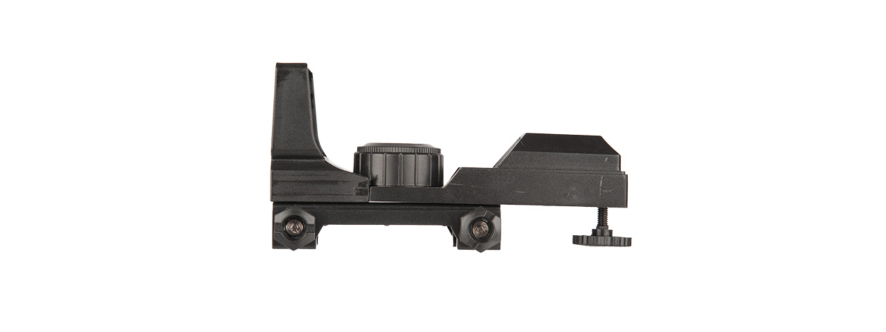 UK ARMS AIRSOFT TACTICAL DUMMY RED DOT SIGHT - BLACK - Click Image to Close