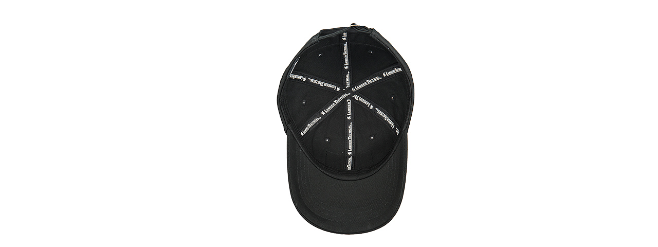 M2618B SCOUT ADHESION MORALE CAP W/ STRAPBACK (BLACK) - Click Image to Close