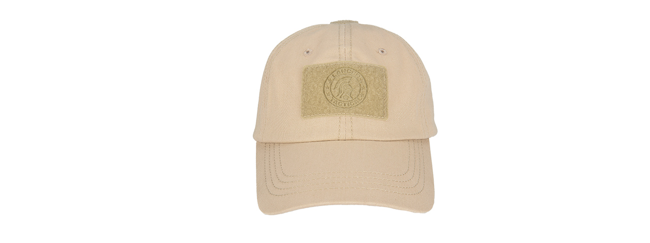 M2618T SCOUT ADHESION MORALE CAP W/ STRAPBACK (TAN)