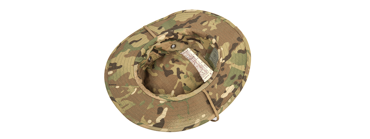 M2619C COTTON HYBRID TACTICAL VENTILATED BOONIE HAT (CAMO) - Click Image to Close