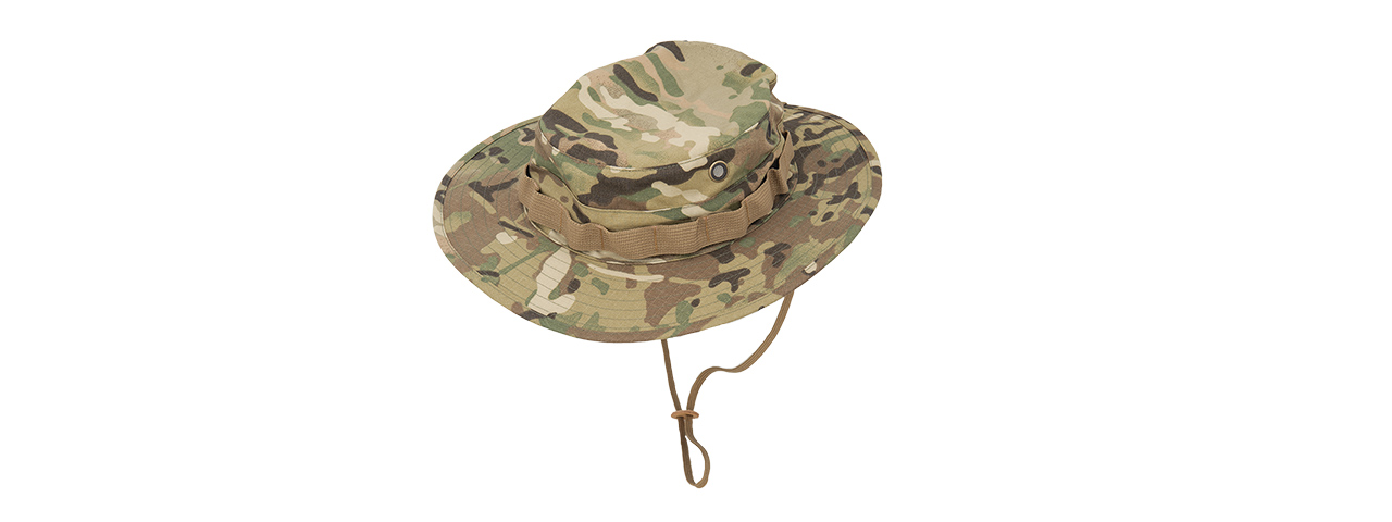 M2619C COTTON HYBRID TACTICAL VENTILATED BOONIE HAT (CAMO)