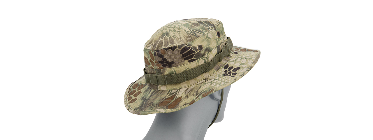 M2619M COTTON HYBRID TACTICAL VENTILATED BOONIE HAT (MAD) - Click Image to Close