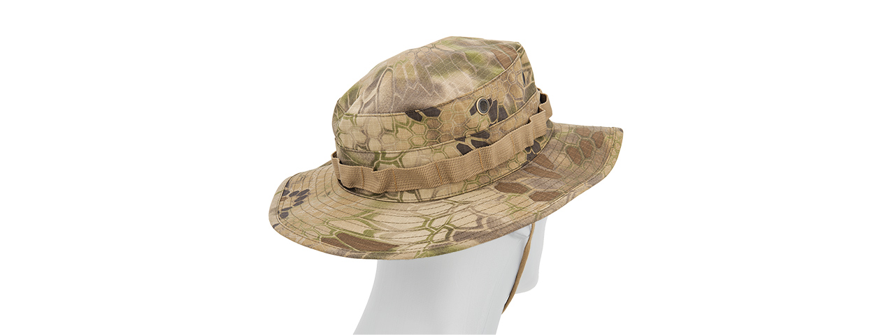 M2619H COTTON HYBRID TACTICAL VENTILATED BOONIE HAT (HLD) - Click Image to Close