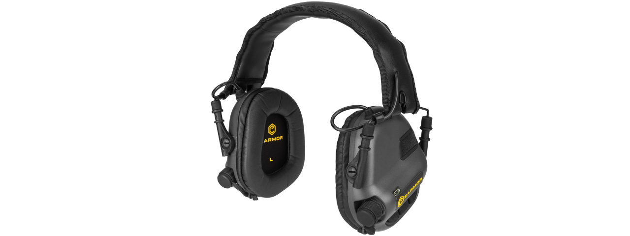 M31-BK HEARING PROTECTION HEADSET W/ AUX INPUT (BLACK) - Click Image to Close