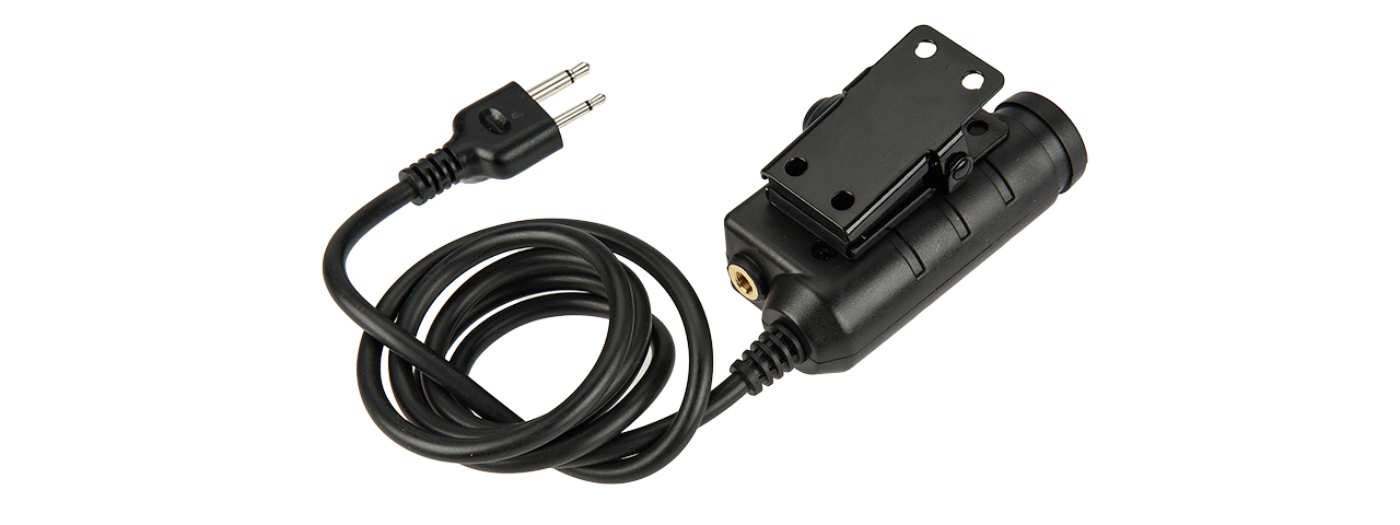 M52-IC EARMOR TACTICAL MILITARY ADAPTER PTT FOR ICOM VERSION (BLACK)