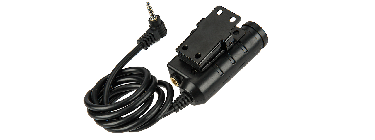 M52-YA EARMOR TACTICAL MILITARY ADAPTER PTT FOR YAESU VERSION (BLACK) - Click Image to Close