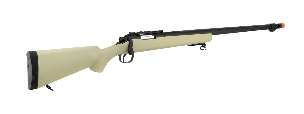 WELLFIRE VSR-10 BOLT ACTION AIRSOFT SPRING SNIPER RIFLE - TAN