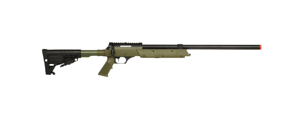MB13G WELL SPEC-OPS MB13A APS SR-2 SNIPER RIFLE (OD) - Click Image to Close