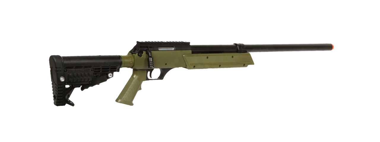 MB13G WELL SPEC-OPS MB13A APS SR-2 SNIPER RIFLE (OD) - Click Image to Close