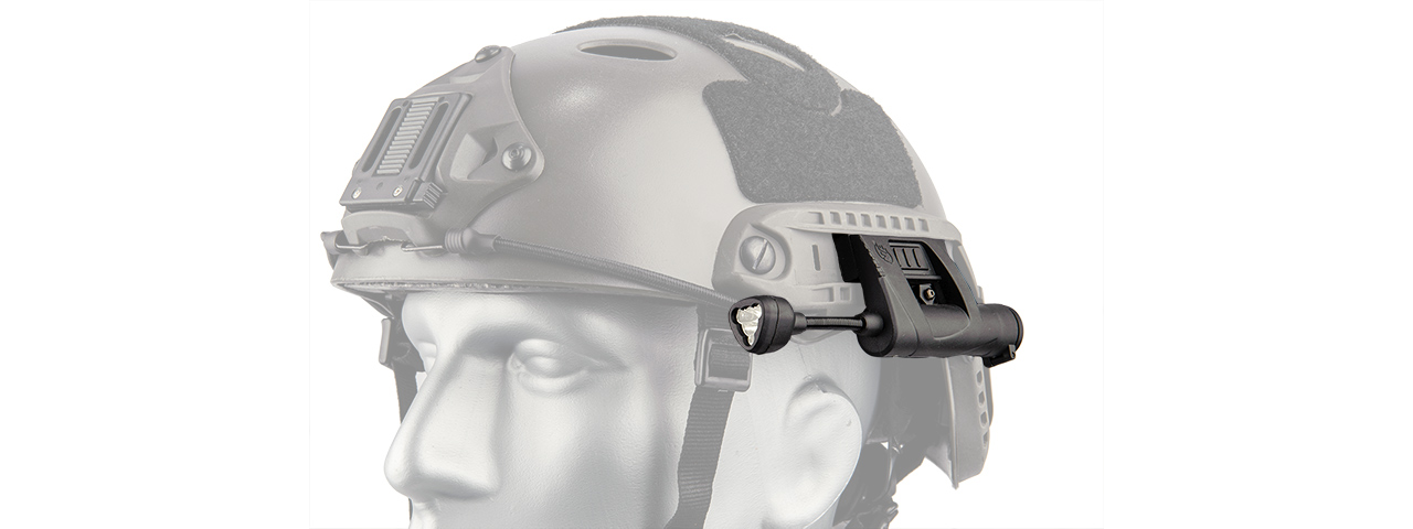 NE05006-BK NIGHT EVOLUTION MPLS CHARGE HELMET LIGHT (BLACK)