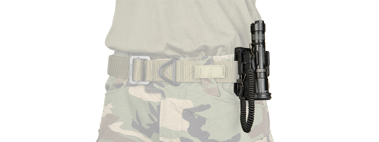 OPSMEN TACTICAL LANYARD FOR SPEED HOLSTER - BLACK - Click Image to Close