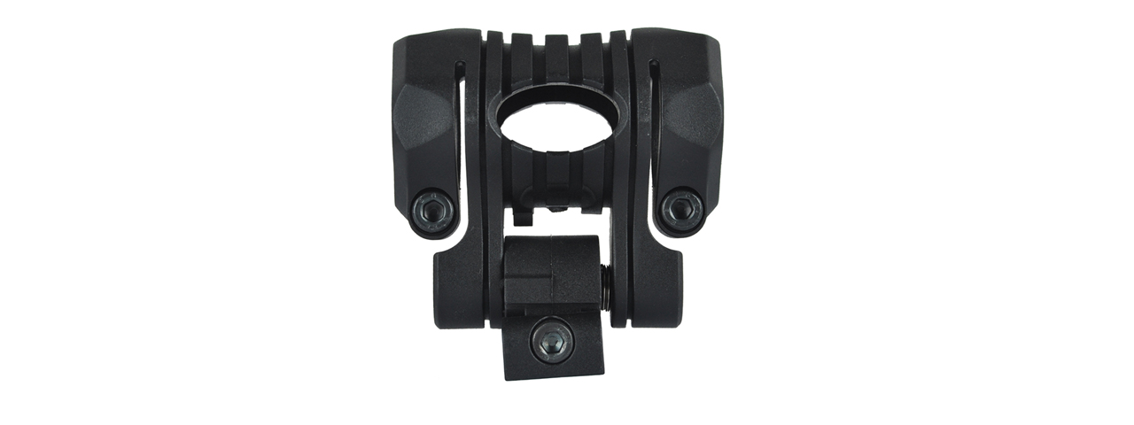 OT0424B 5-POSITION FLASHLIGHT RAIL MOUNT (BLACK) - Click Image to Close