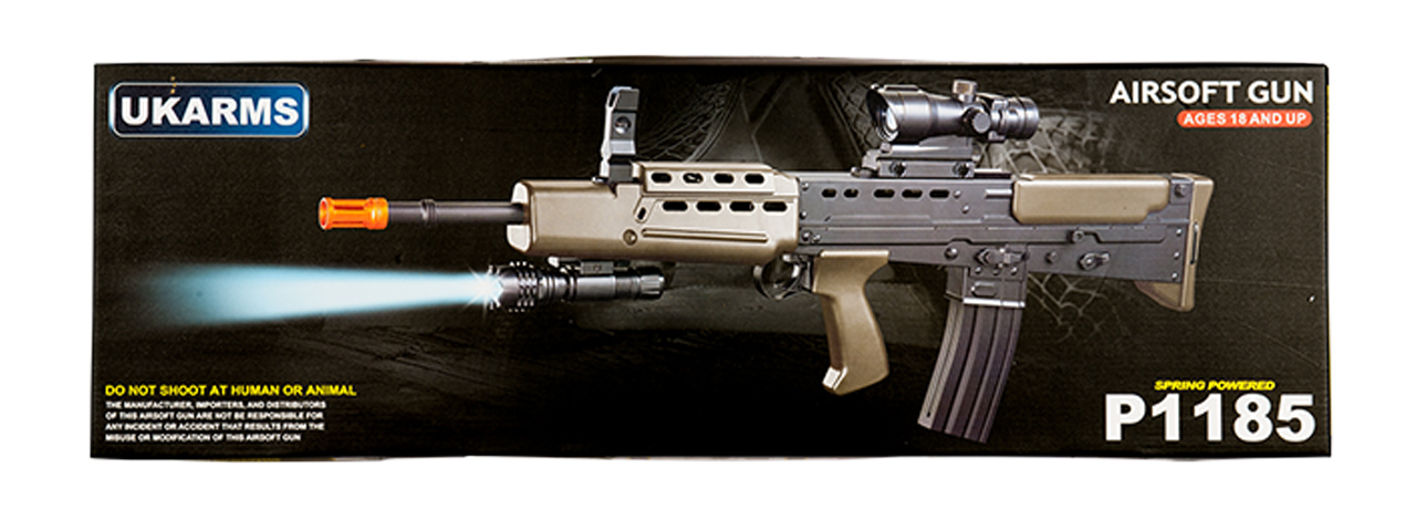 UKARMS P1185 L85 Spring Rifle - Click Image to Close