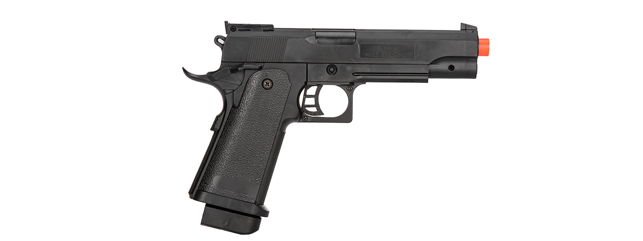 P2001BAG SPRING POWERED 1911 POLYMER PISTOL IN POLY BAG (BLACK)