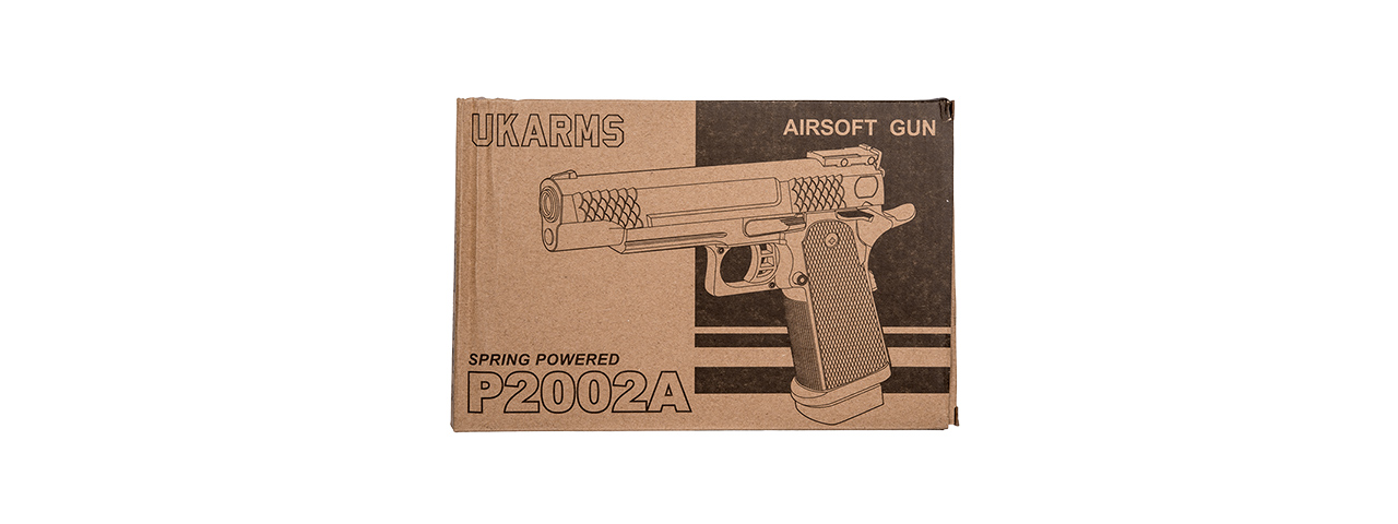 P2002A SPRING PISTOL (BK) - Click Image to Close