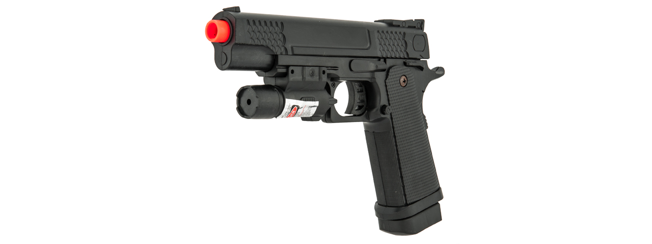 P2002B SPRING PISTOL W/ LASER - Click Image to Close