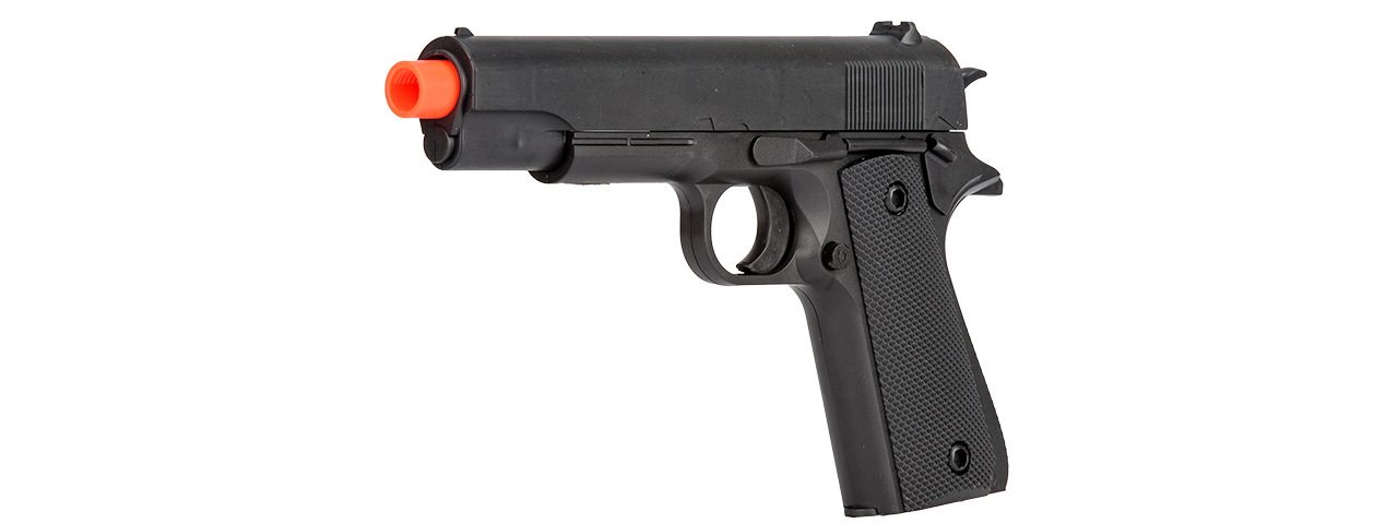 P2003BAG SPRING STANDARD 1911 POLYMER PISTOL IN POLY BAG (BLACK) - Click Image to Close