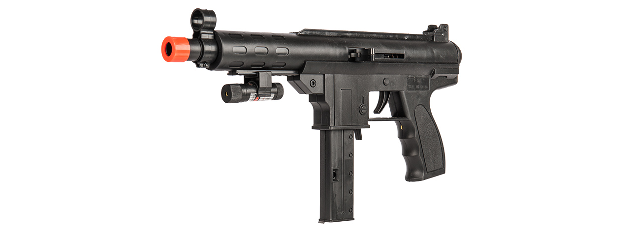 P2399 SPRING RIFLE w/ LASER (BK) - Click Image to Close