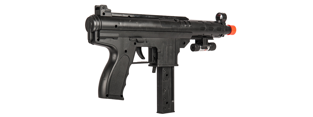 P2399 SPRING RIFLE w/ LASER (BK) - Click Image to Close