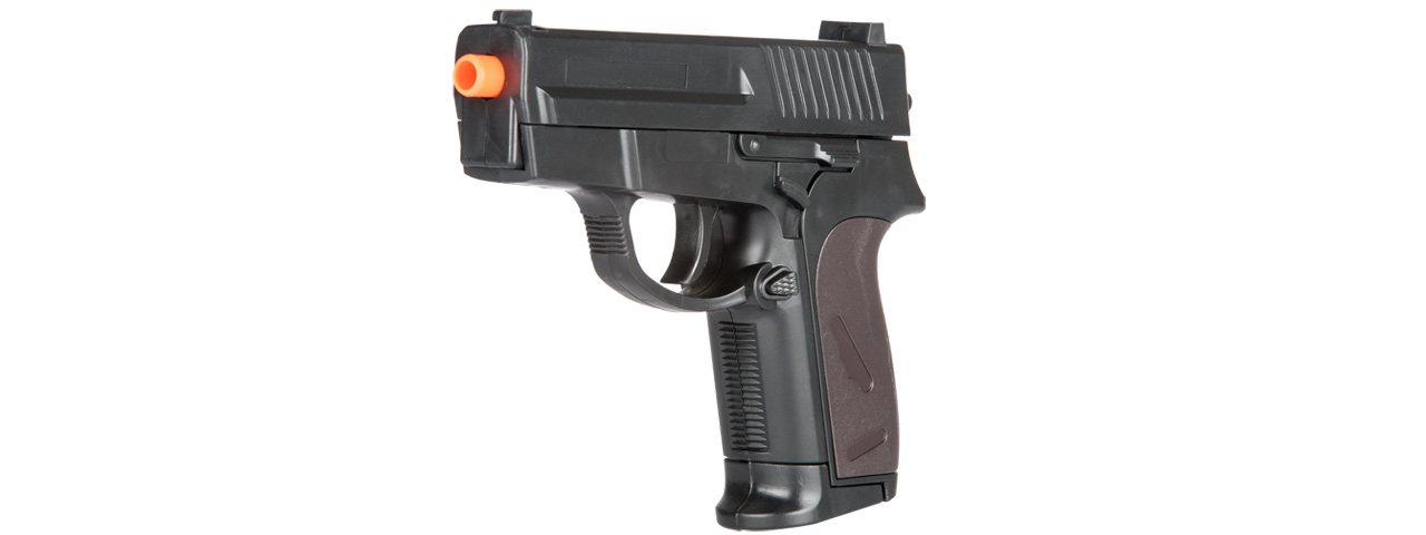 P618BAG SPRING-LOADED PISTOL (BLACK)