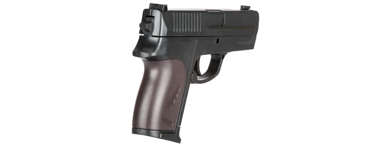 P618BAG SPRING-LOADED PISTOL (BLACK) - Click Image to Close