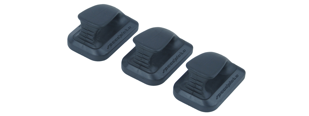 PA0207B 3-PACK KSC G17 MAGAZINE SPEEDPLATE (BLACK) - Click Image to Close