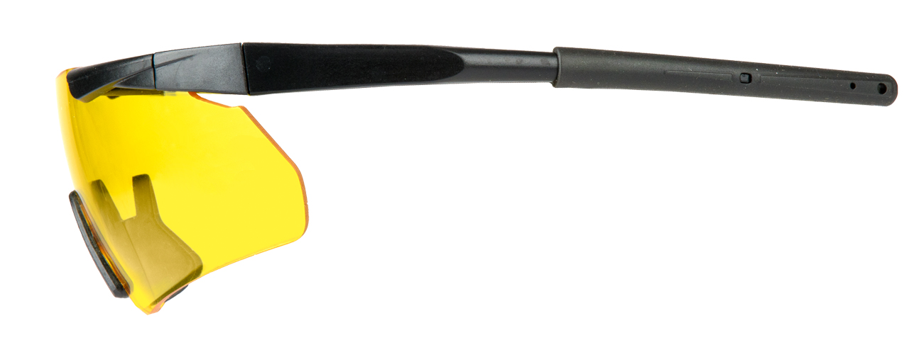 S01-YELLOW EARMOR TACTICAL HARDCORE SHOOTING GLASSES (YELLOW) - Click Image to Close