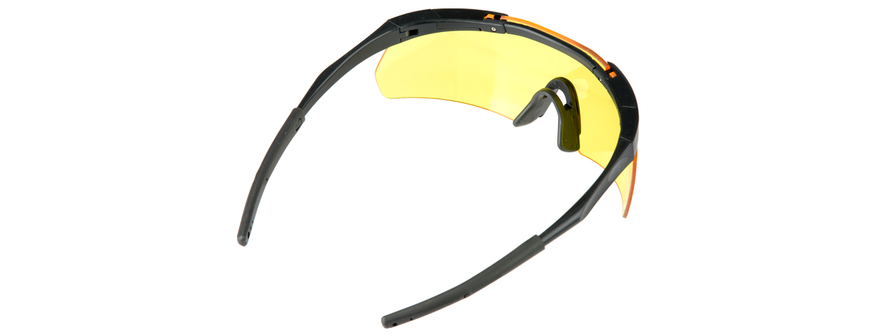 S01-YELLOW EARMOR TACTICAL HARDCORE SHOOTING GLASSES (YELLOW)