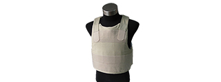 TMC T0059-W PECA CORDURA PERSONAL BODY ARMOR - WHITE