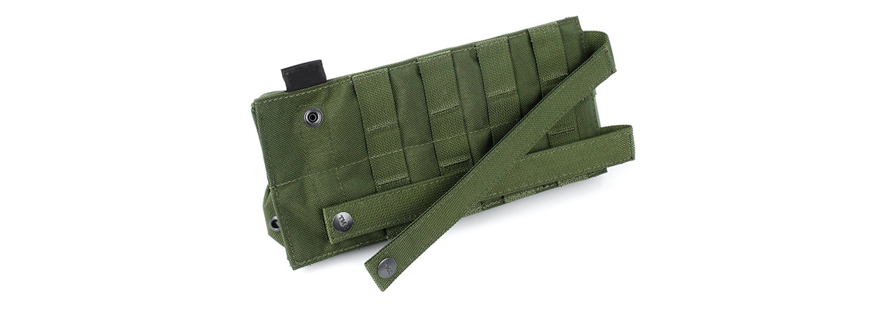 T0072-G MOLLE P90 DOUBLE MAGAZINE POUCH (OD GREEN) - Click Image to Close