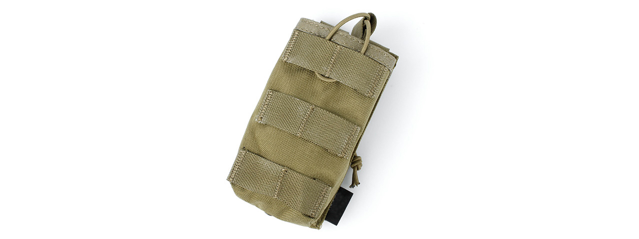 AMA TACTICAL AIRSOFT MOLLE UNIVERSAL MAGAZINE POUCH - TAN