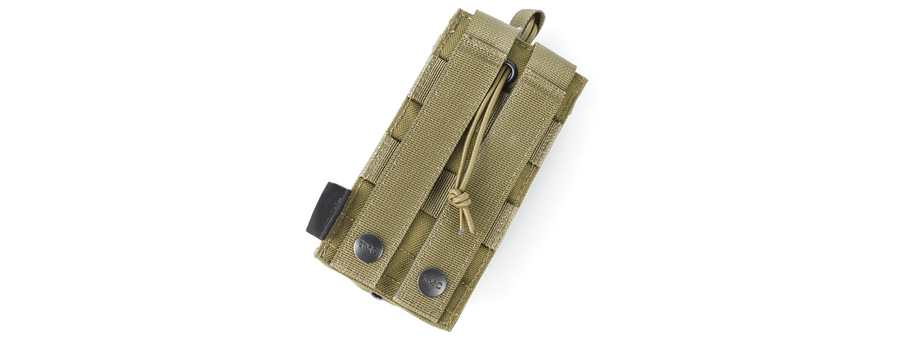 AMA TACTICAL AIRSOFT MOLLE UNIVERSAL MAGAZINE POUCH - TAN - Click Image to Close