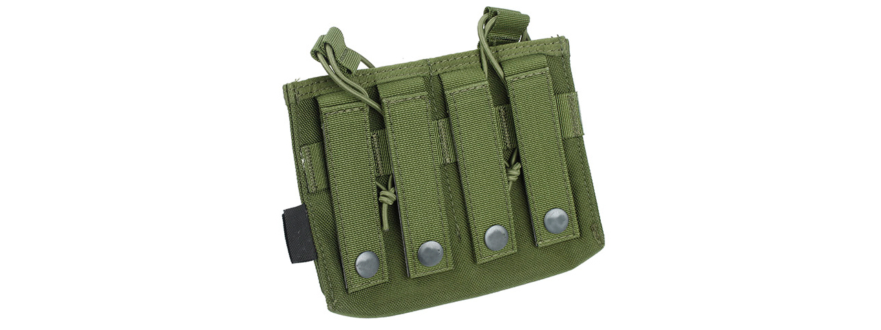 T0091-G MOLLE CQB UNIVERSAL DOUBLE MAG POUCH (OD) - Click Image to Close