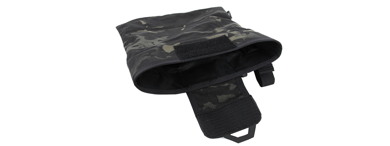 T0231-MB QUOD DROP AIRSOFT MAGAZINE POUCH (CAMO BLACK) - Click Image to Close