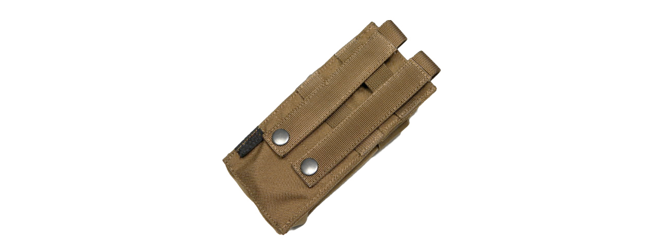 T0337-K CORDURA MOLLE RADIO POUCH ( KHAKI ) - Click Image to Close