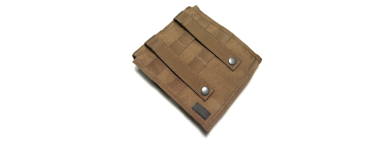 T0427-K MOLLE MSA PARA M4 DOU POUCH (KHAKI)