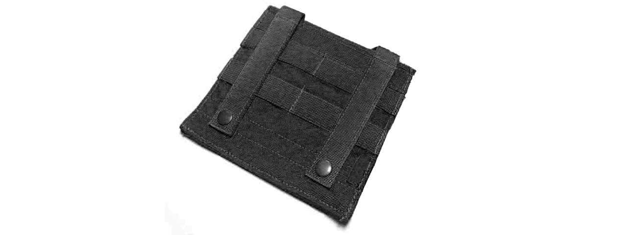 T0433-B MOLLE LARGE ADMINISTRATIVE POUCH (BLACK) - Click Image to Close