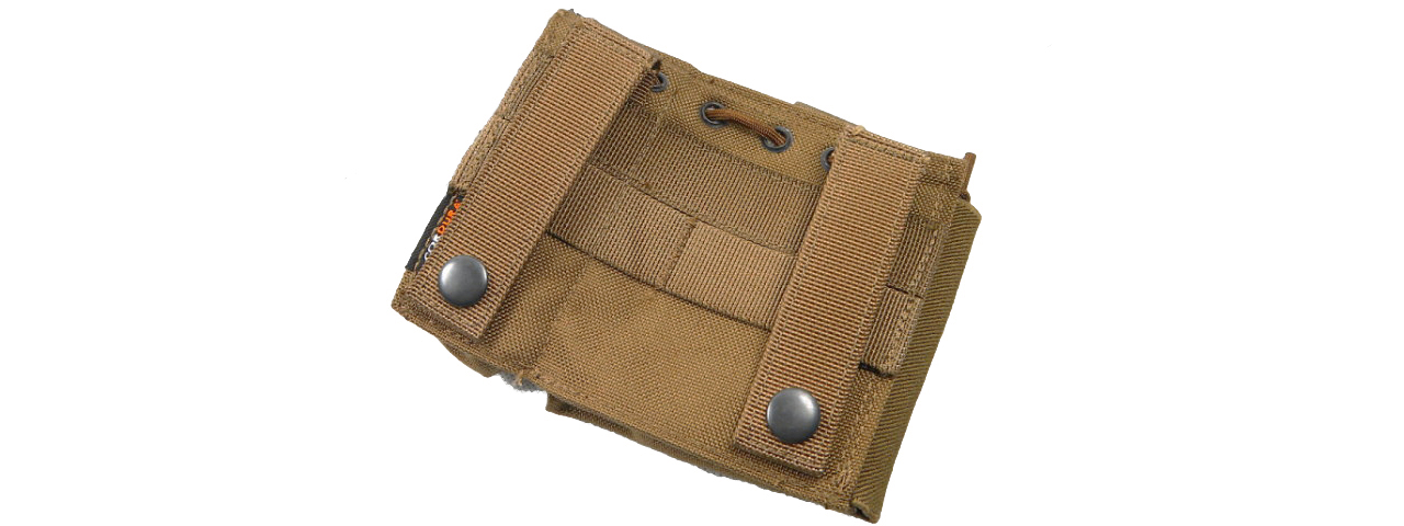 AMA SA ADMIN MOLLE POUCH W/ PARACORD LACING - KHAKI