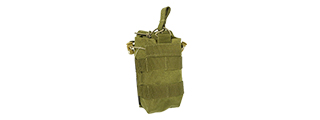 AMA OPEN TOP SINGLE M4 MAGAZINE MOLLE POUCH - KHAKI