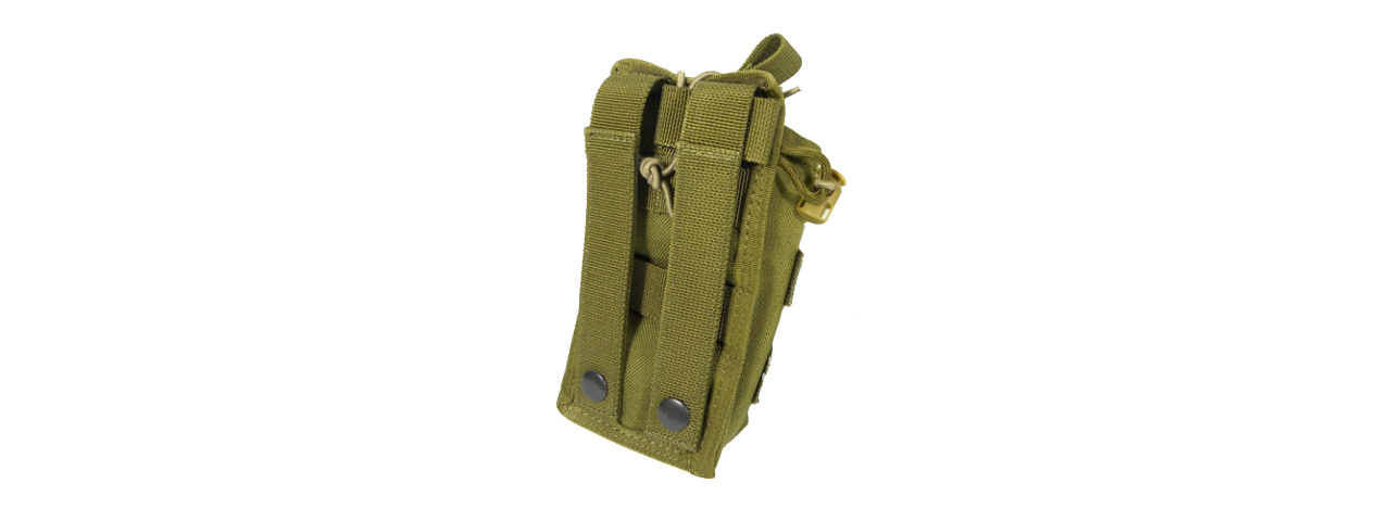 AMA OPEN TOP SINGLE M4 MAGAZINE MOLLE POUCH - KHAKI