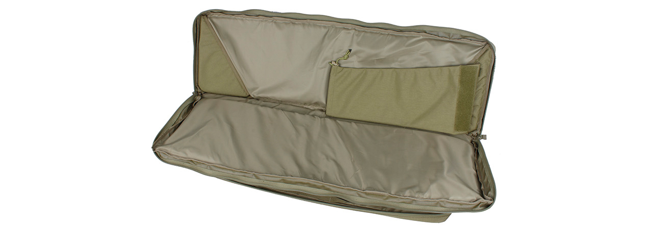AMA AIRSOFT TACTICAL DOUBLE 38-INCH RIFLE CASE - KHAKI