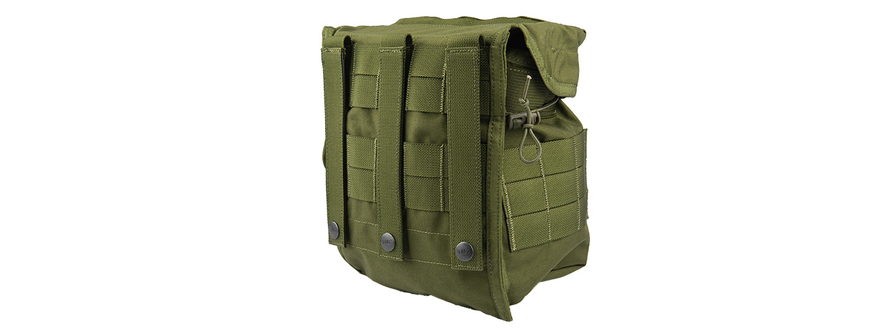 T0834-G GAS MASK / DUMP POUCH (OD) - Click Image to Close