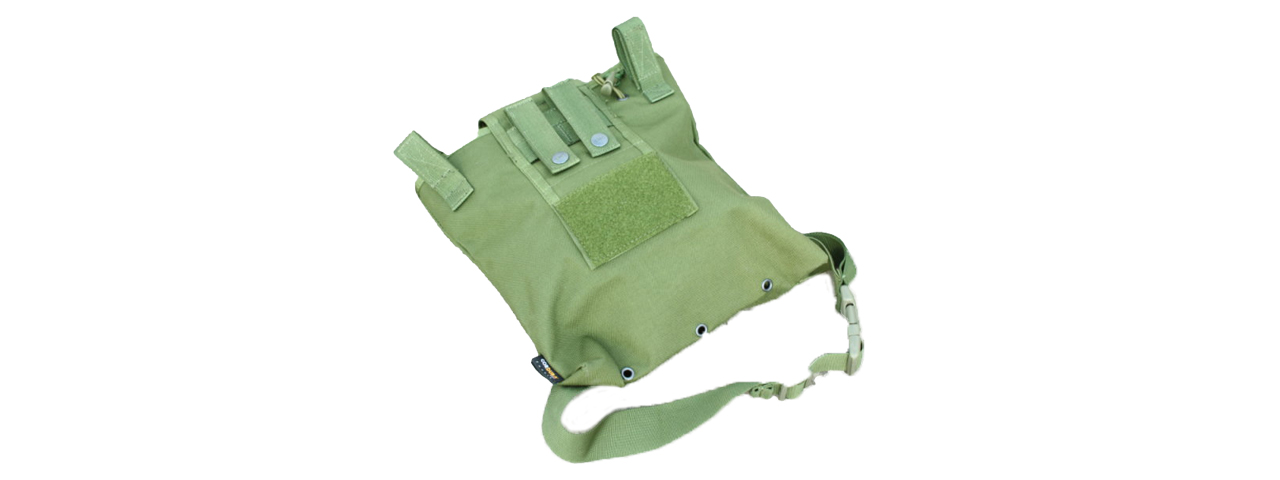 T0899-G MAGAZINE DROP POUCH w/ MODIFIED LEG STRAP (OD)