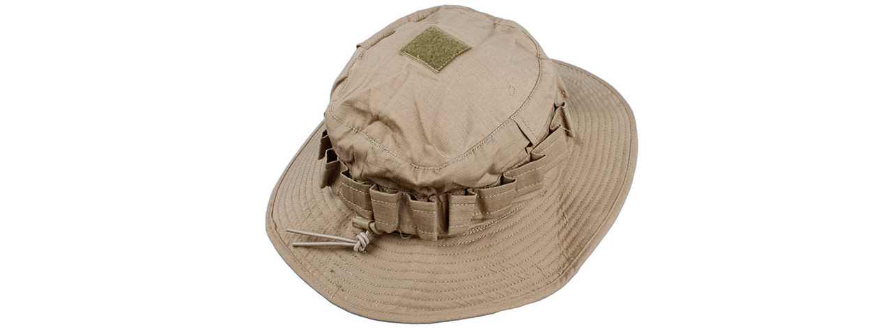 T0935-CB-M LIGHT WEIGHT BOONIE HAT (KHAKI), MD