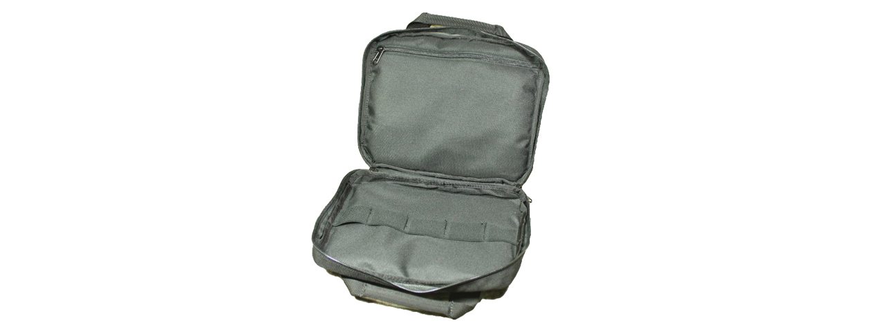 AMA AIRSOFT SINGLE PISTOL CASE - BLACK - Click Image to Close