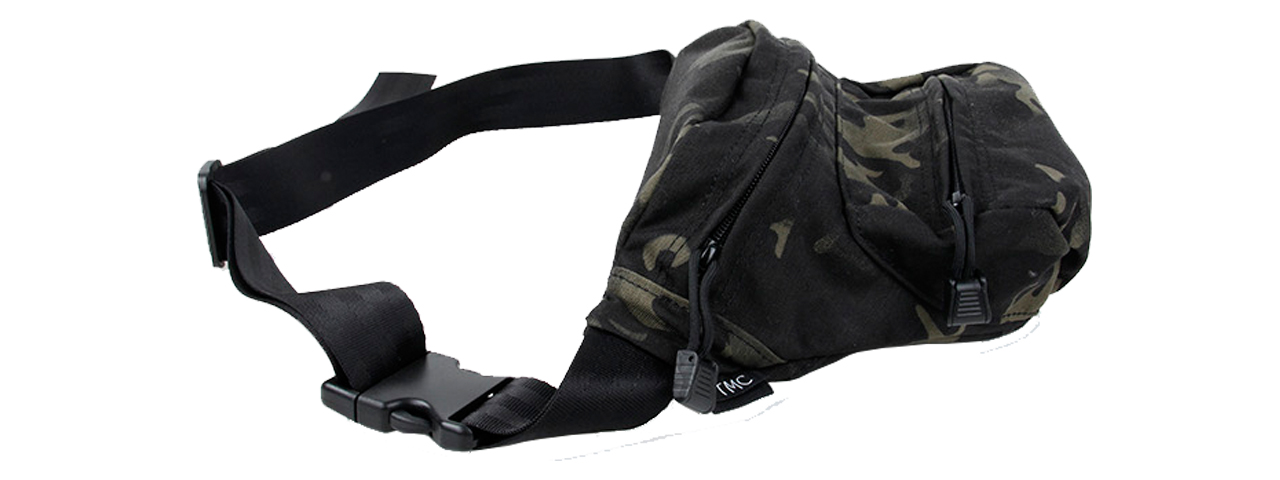 T1364-MB LOW PITCHED WAIST PACK (CAMO BK)