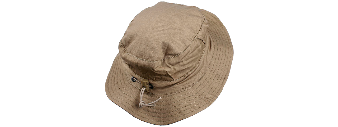 AMA AIRSOFT LIGHTWEIGHT BOONIE HAT - COYOTE BROWN - Click Image to Close
