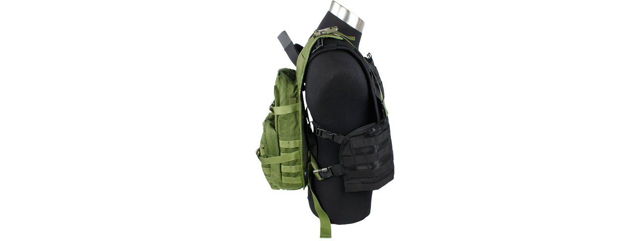 T1481-G MOLLE BACK PACK FOR RRV (OD GREEN)